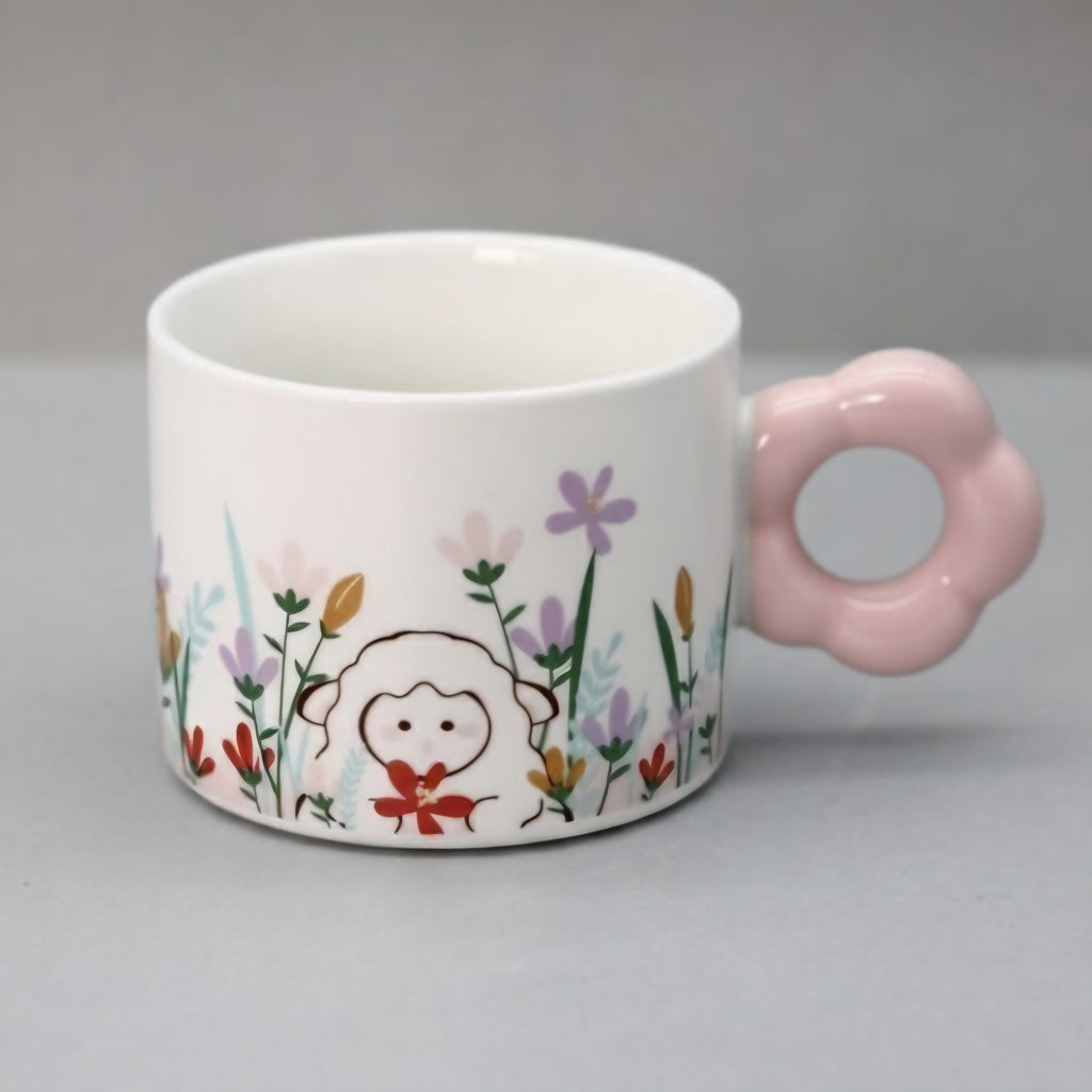 Sheep Mug - Pink
