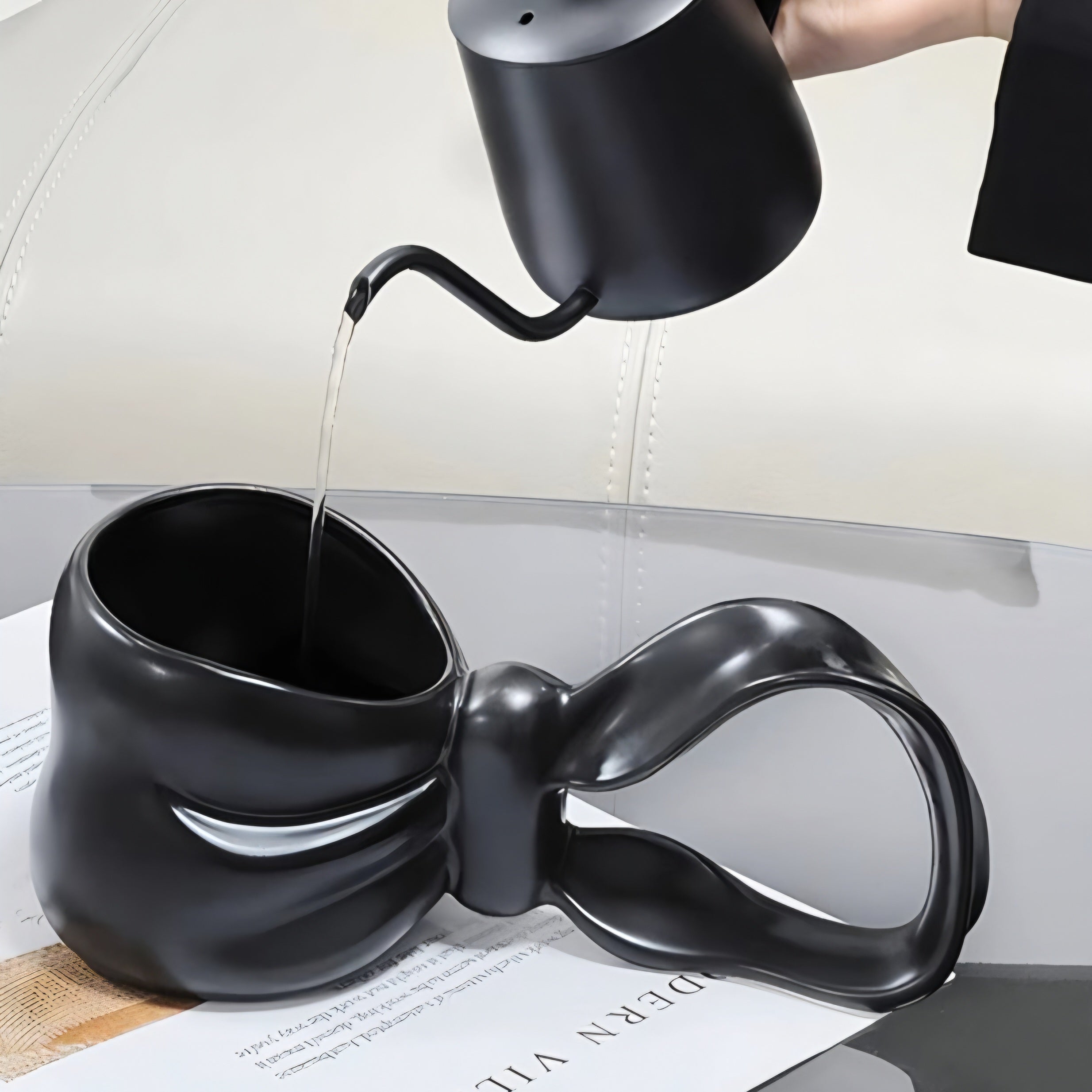 Bow Mug - Black