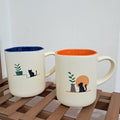 Cat & Plant Mugs