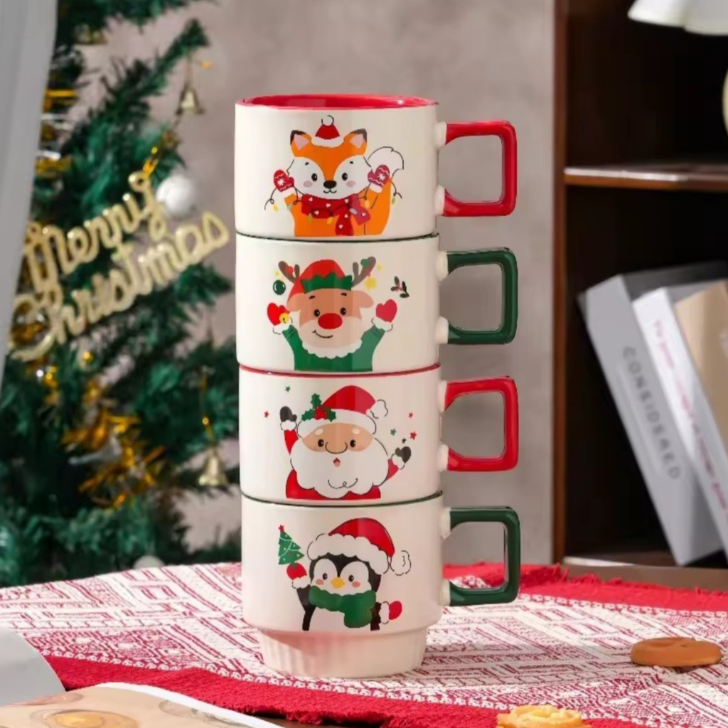 Festive Holiday Mugs