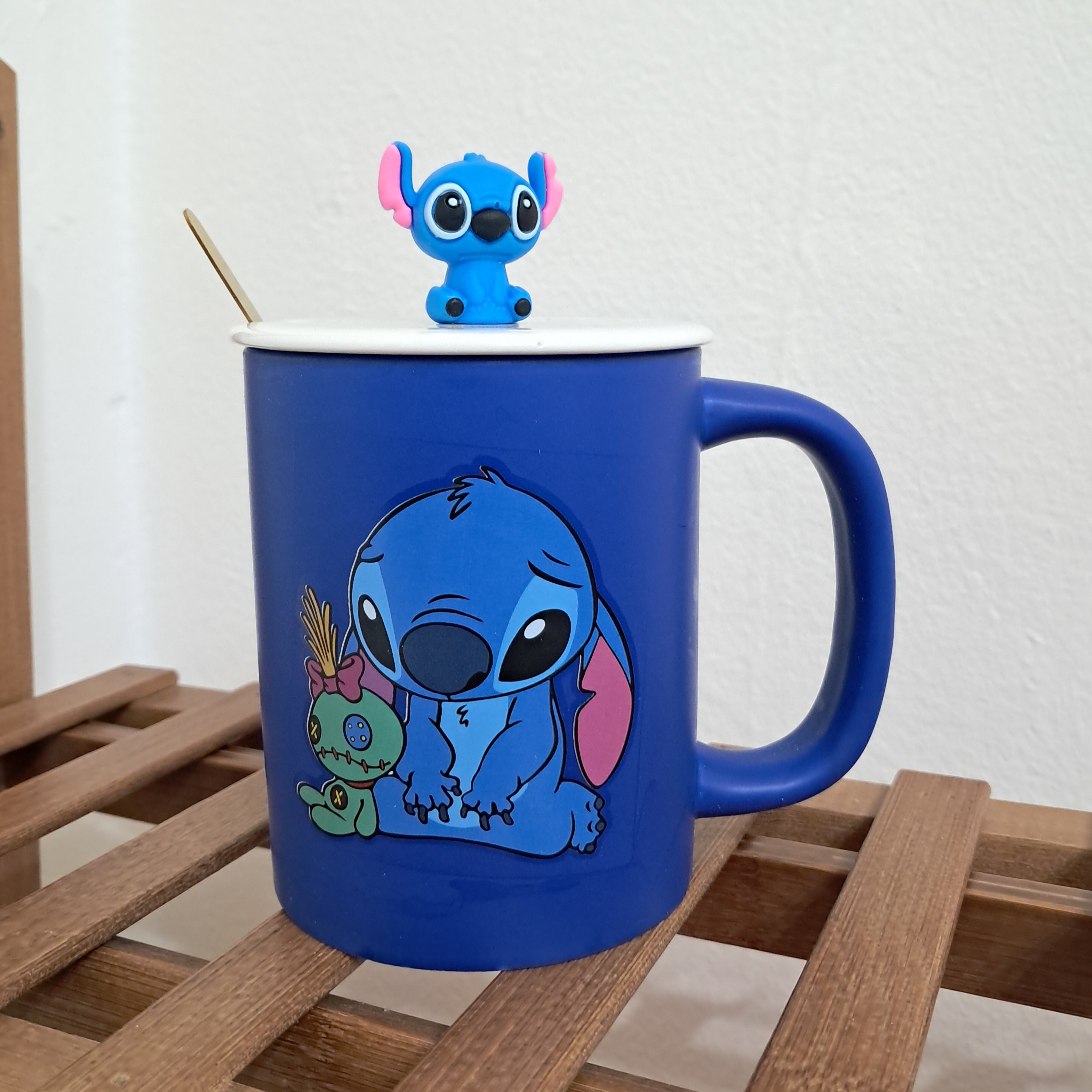 Stitch Mug - Blue