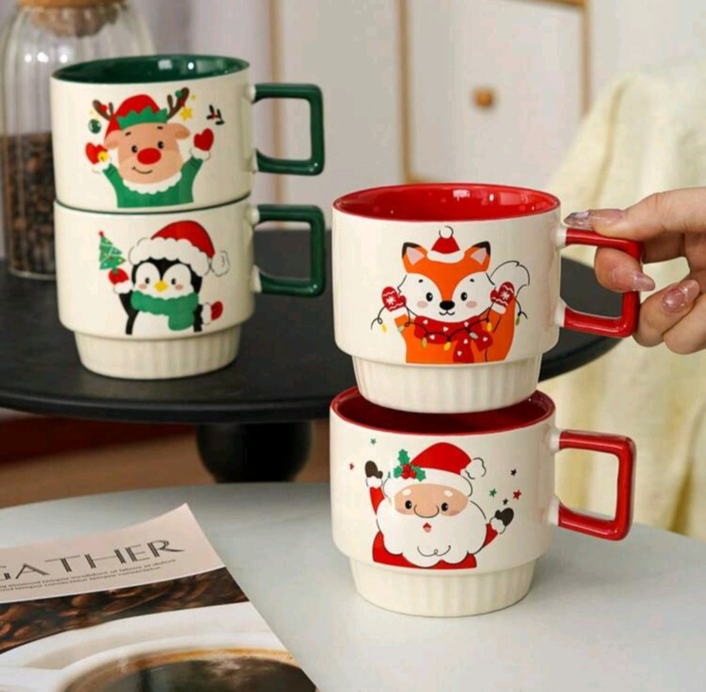 Festive Holiday Mugs
