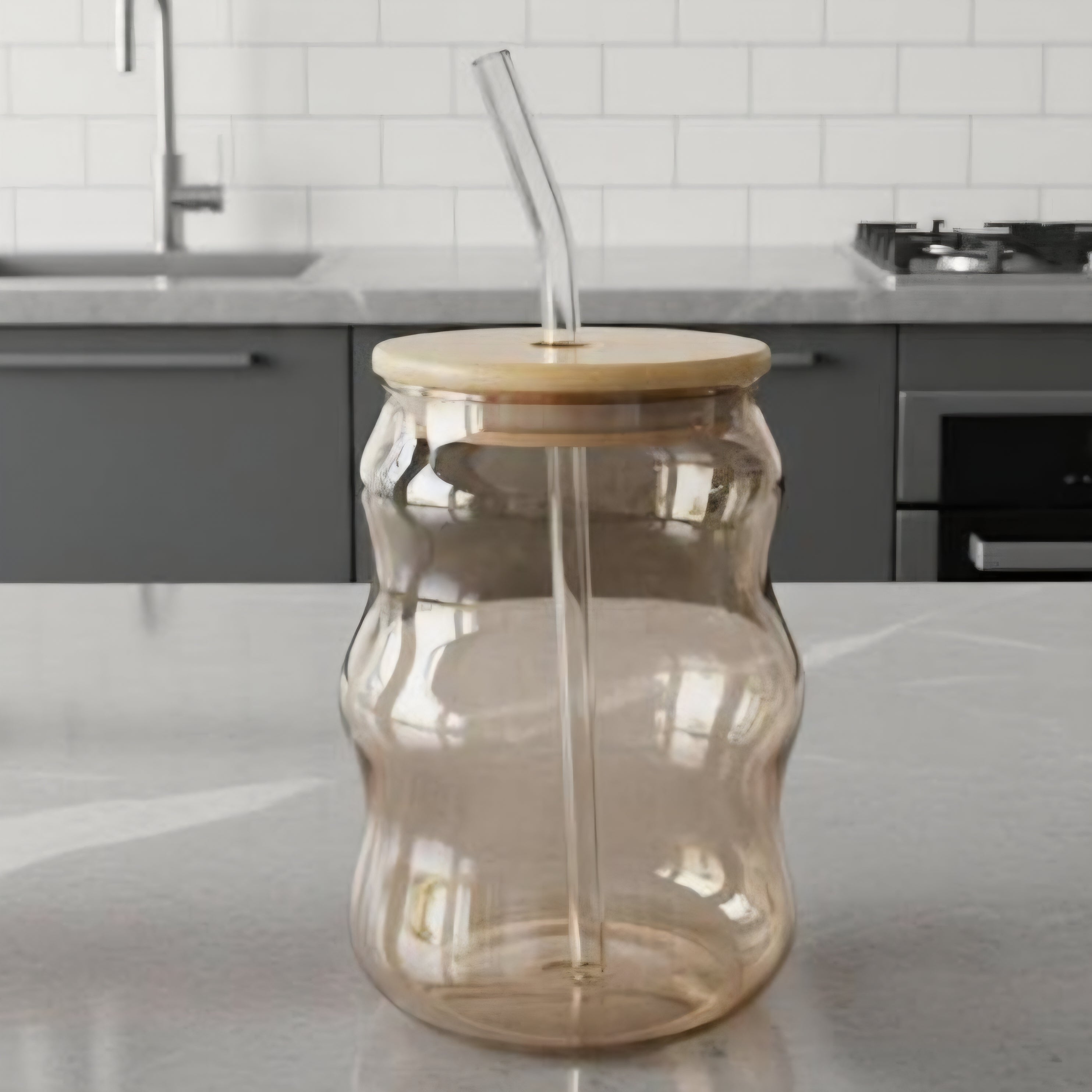 Wavy Roly-Poly Glass