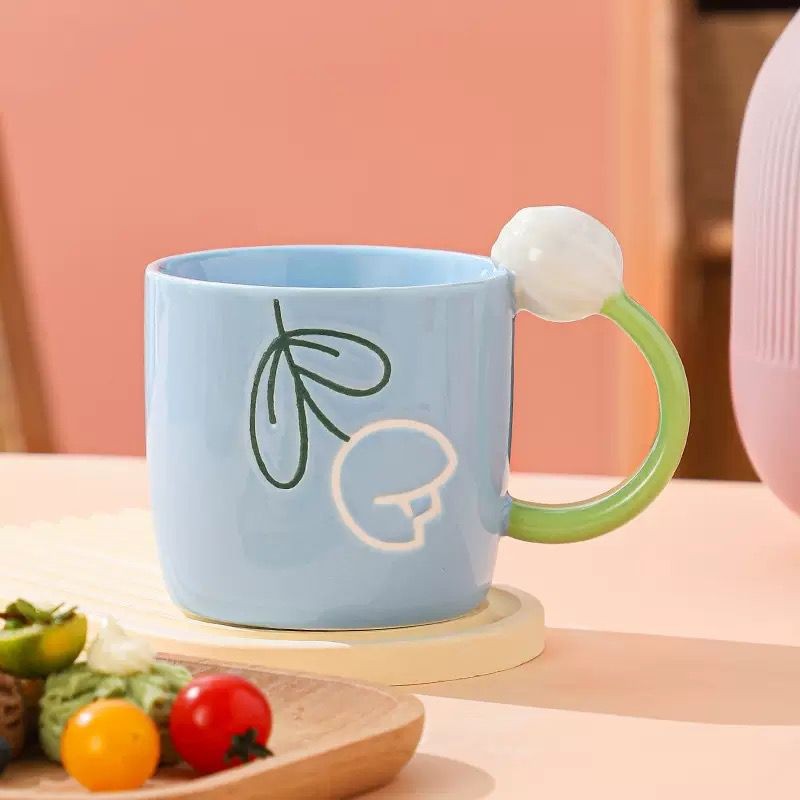 Spring Sky Tulip Mug