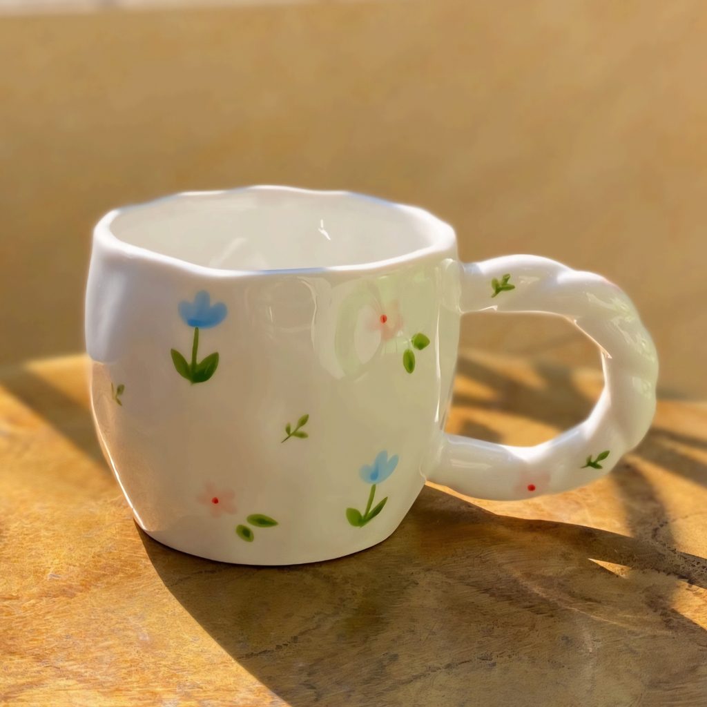 Woble Flower Mugs