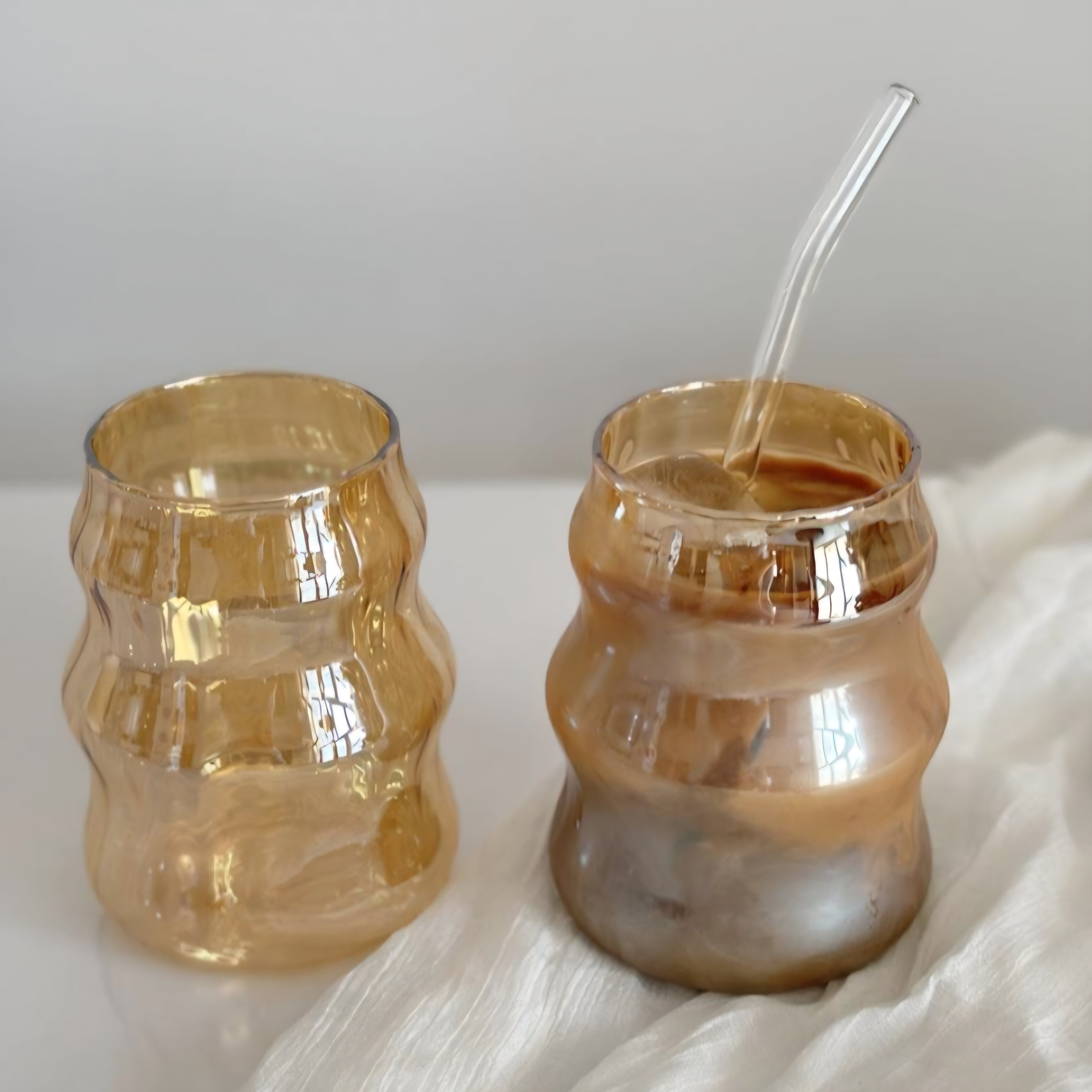 Wavy Roly-Poly Glass