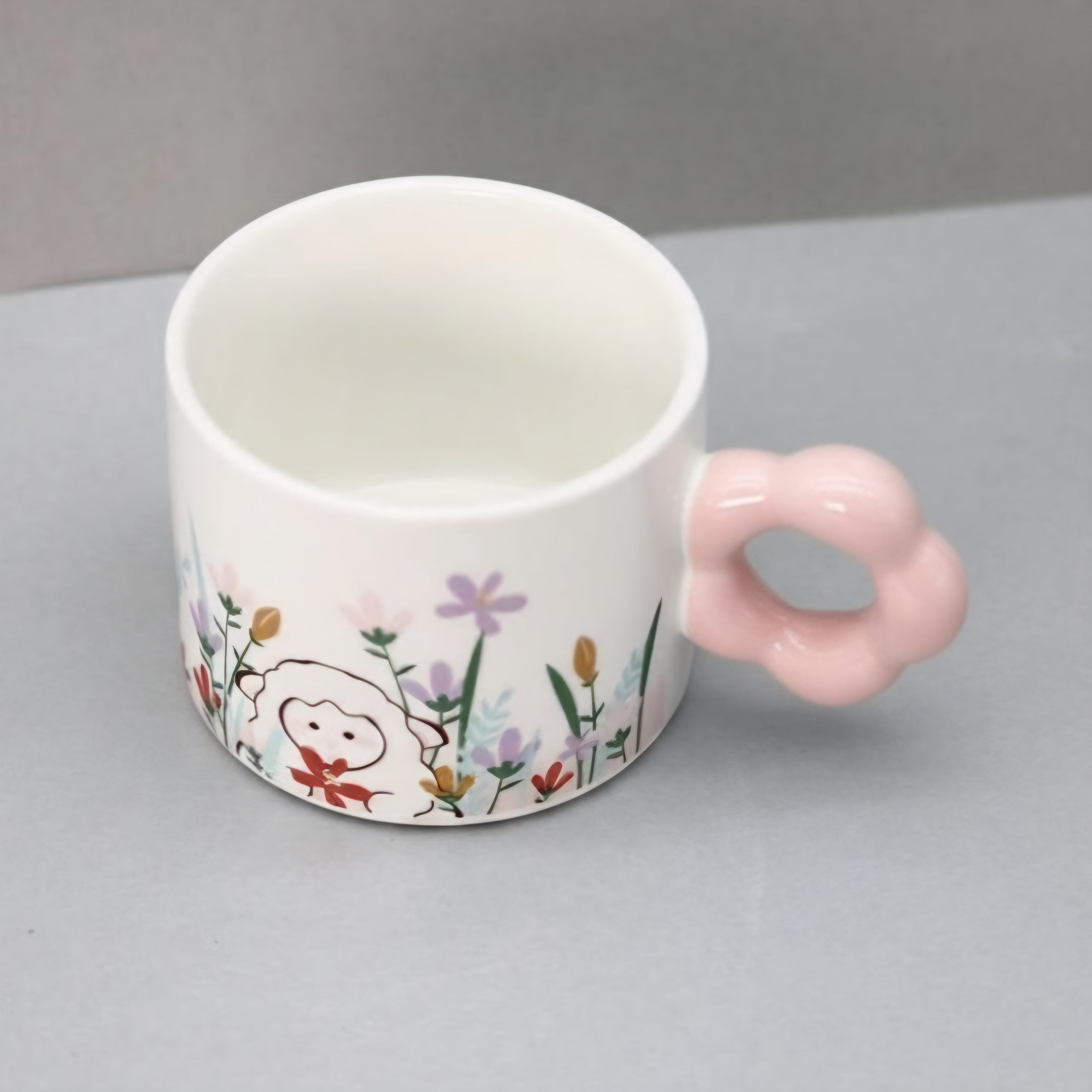 Sheep Mug - Pink