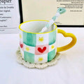 Doodle Grid Mug