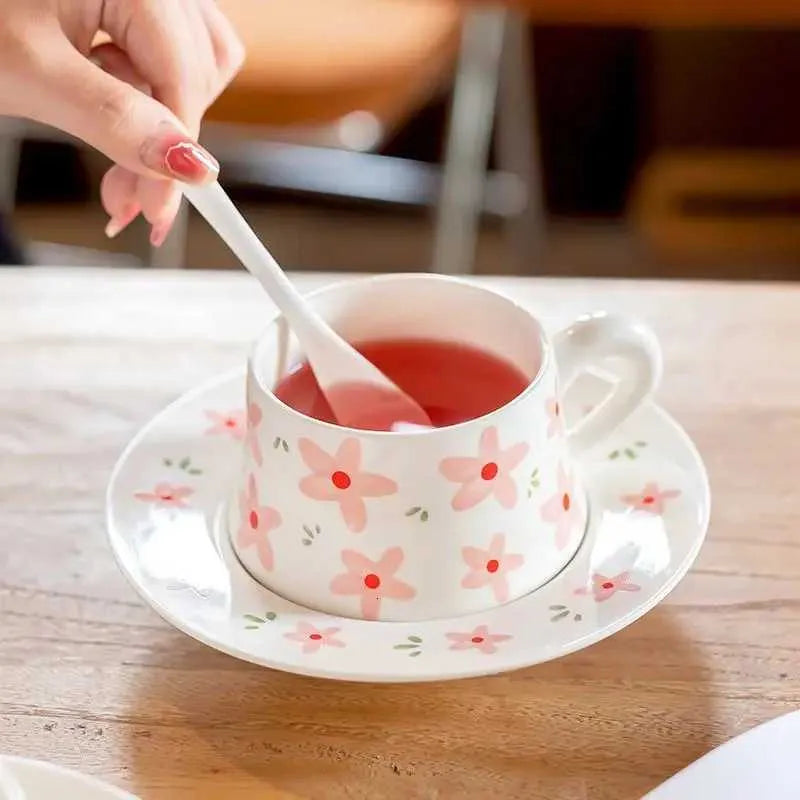 The Rosy Spring Mug