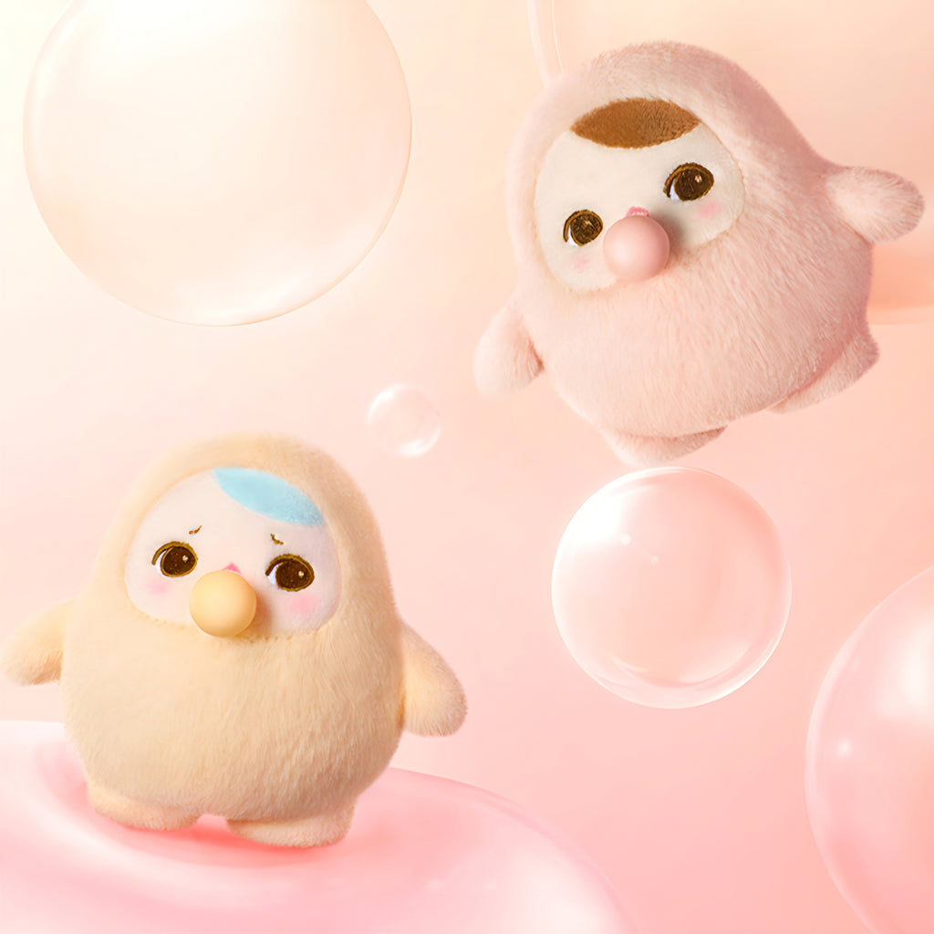 Pucky Beanie Bubble-up Keychain