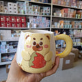 Cheerful Yellow Bear Mug