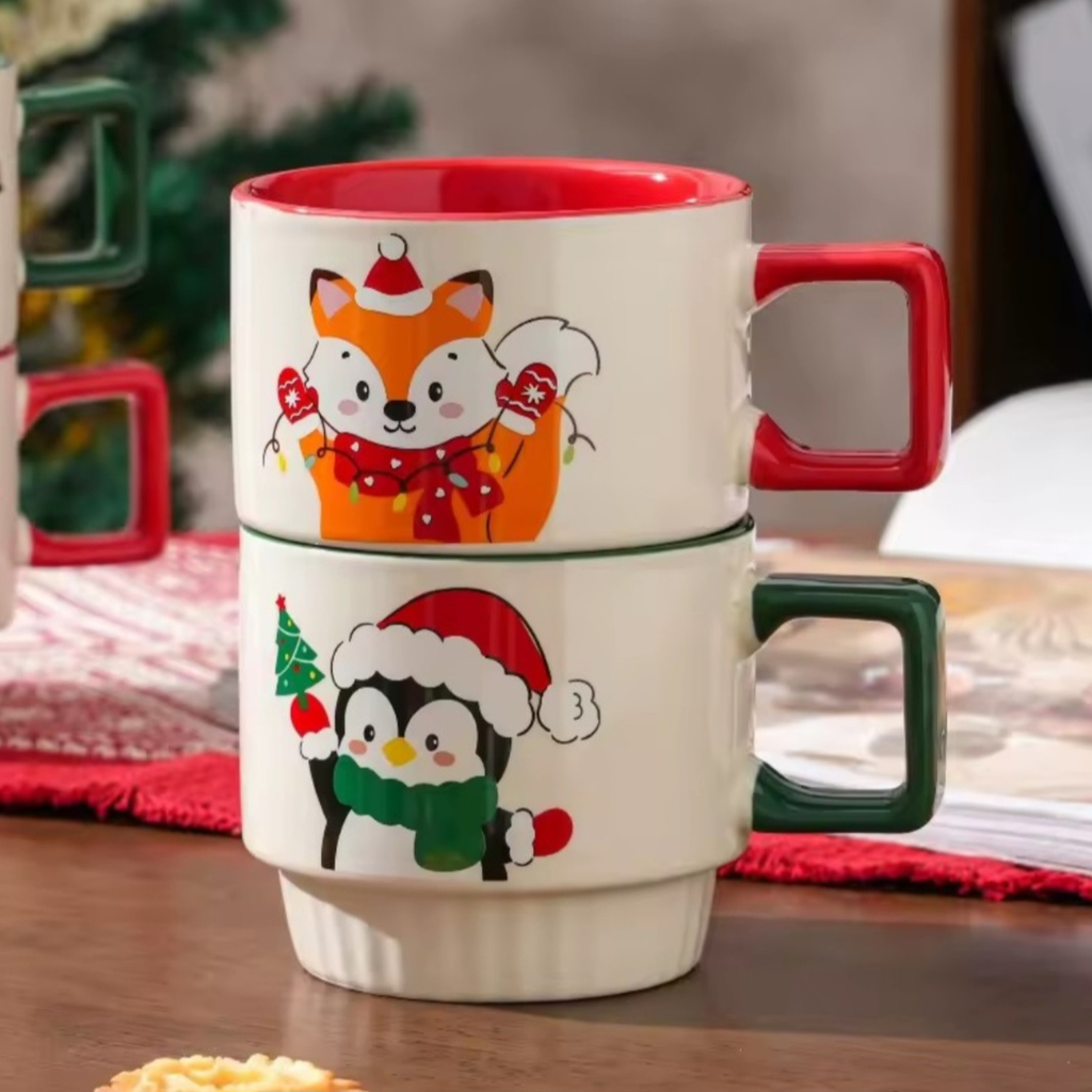 Festive Holiday Mugs