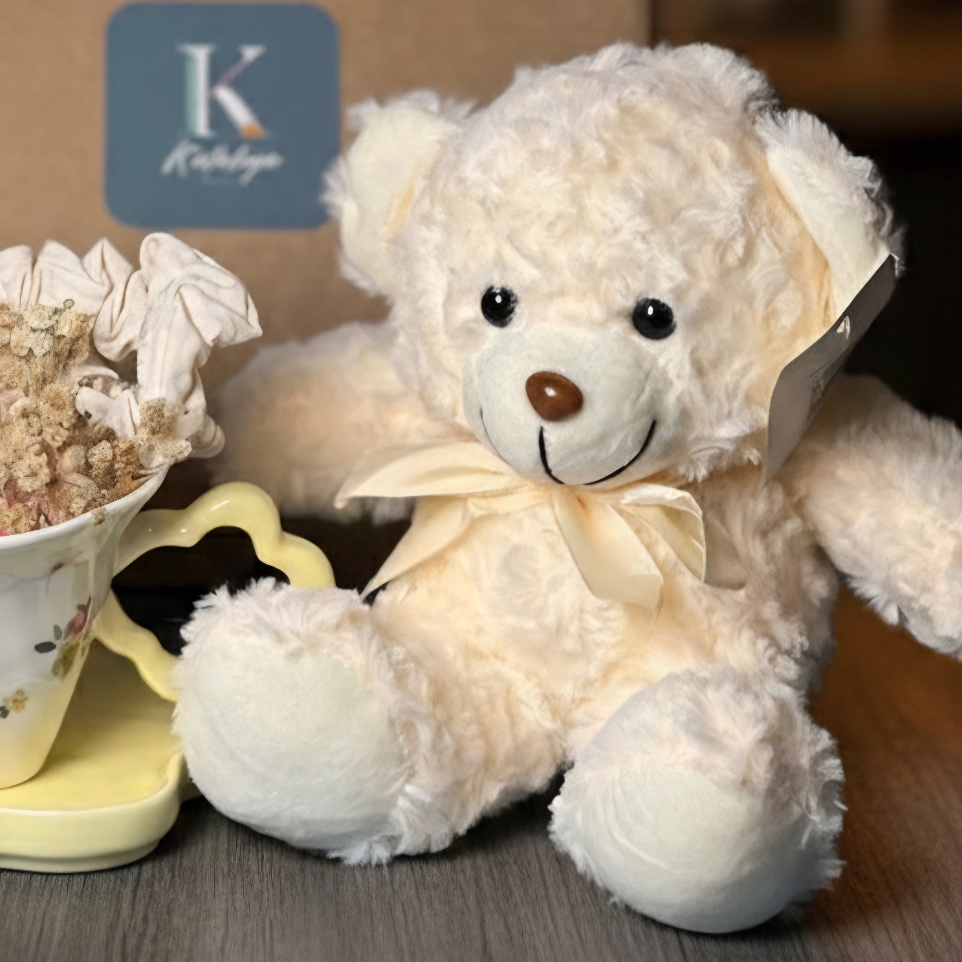 Plush Teddy Bear - Yellow