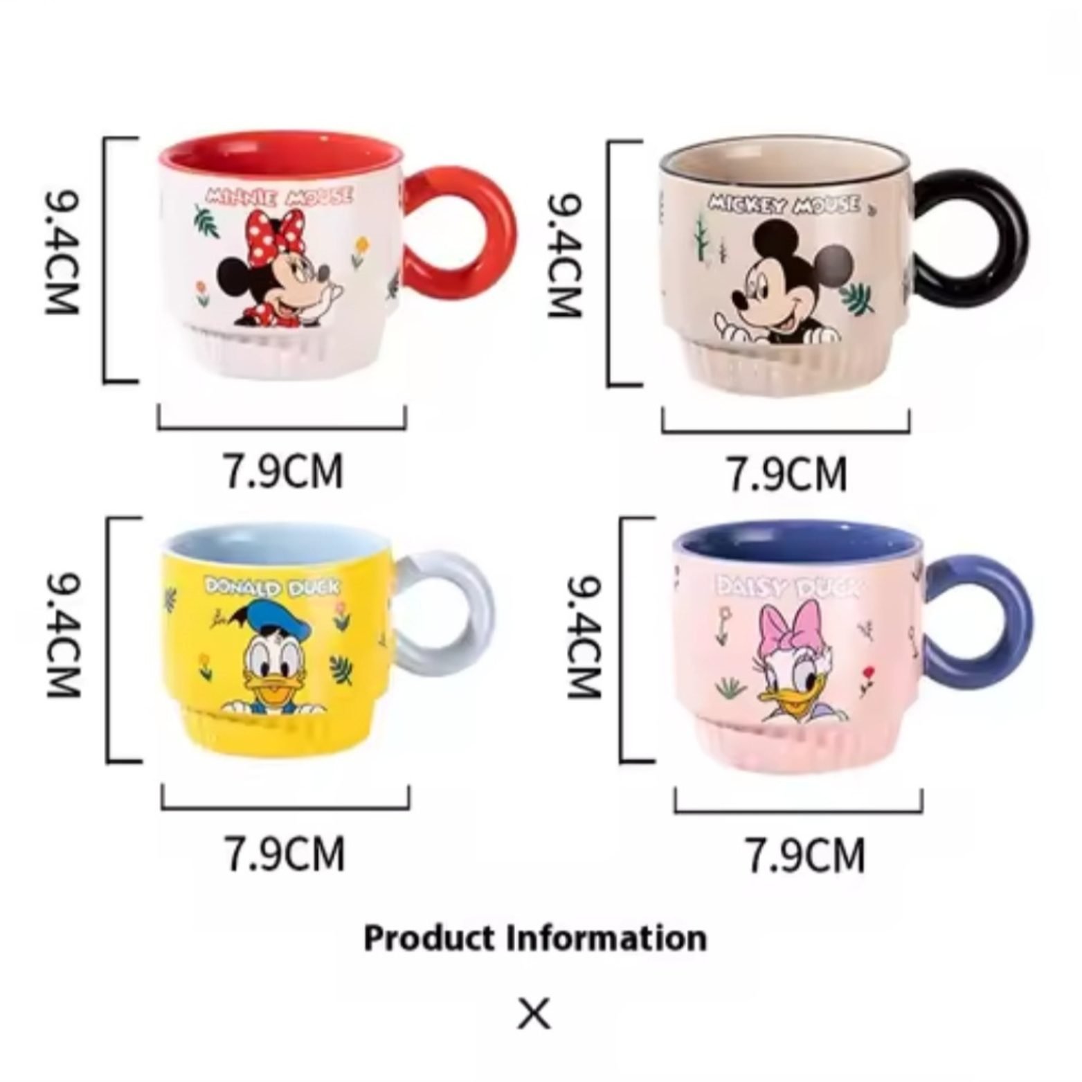 Mickey & His Friends Mugs